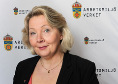 Erna Zelmin-Ekenhem, generaldirektör på Arbetsmiljöverket