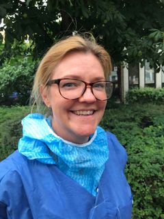 Katarina Landy, överläkare på Smärtcentrum, Akademiska sjukhuset Foto: Akademiska sjukhuset