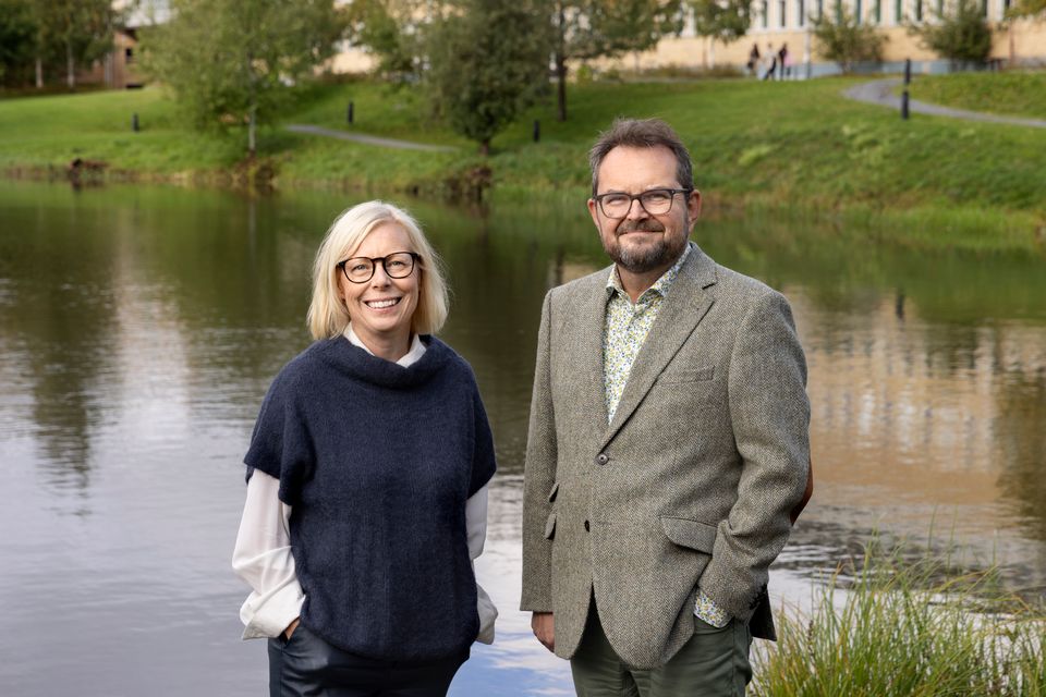 Sofia Lundberg och Tom Madell, professorer vid Umeå universitet