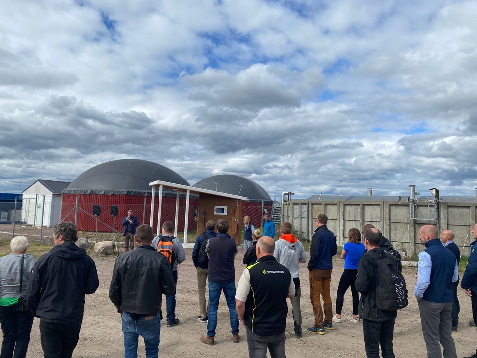 Invigning askfilteranläggning på Naturbruksskolan Sötåsen