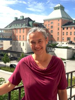 Natalja Jackmann, barncancerläkare och forskare vid Akademiska sjukhuset/