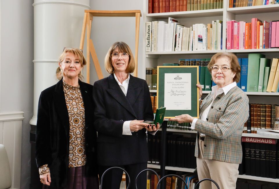 Medaljutdelning, Åke Axelsson