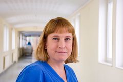 Jenny Seilitz, överläkare på kärl-thoraxkliniken. Foto Elin Abelson.