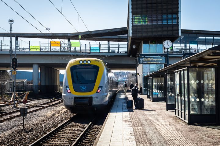 Västtrafik hänvisar sina resenärer till spårvagnstrafiken mellan Göteborg och Mölndal i sommar. Fotograf: Eddie Löthman.