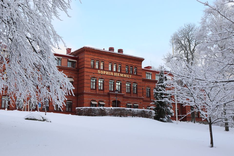 Sophiahemmet, vinter