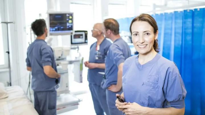 Heidi Stensmyren, ordförande Sveriges läkarförbund.