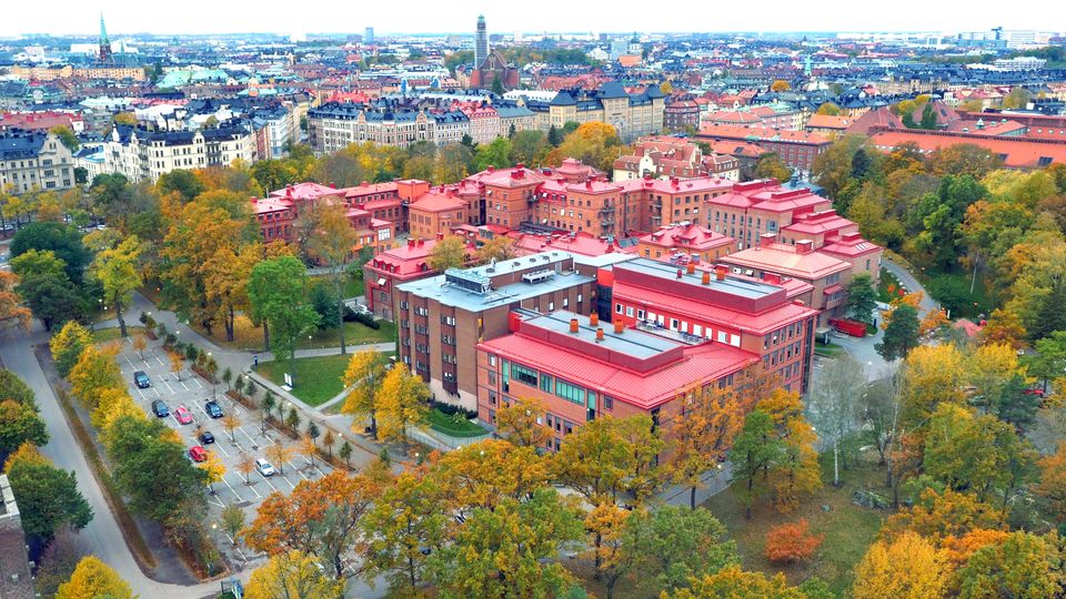 Sophiahemmet, flygfoto