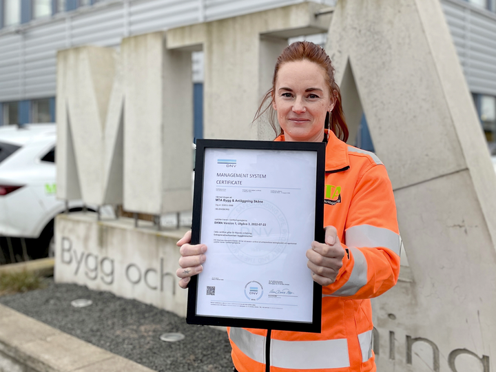 Ulrika Lejdström är KMA-ansvarig på MTA och har varit projektledare med arbetet inför BKMA-diplomeringen.