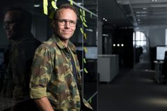 Qred CEO Emil Sunvisson at Qred Stockholm offices