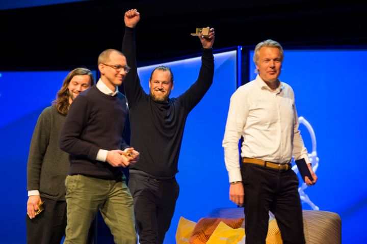 Vinnare av Guldstolen 2018. Foto: Jonas Malmström