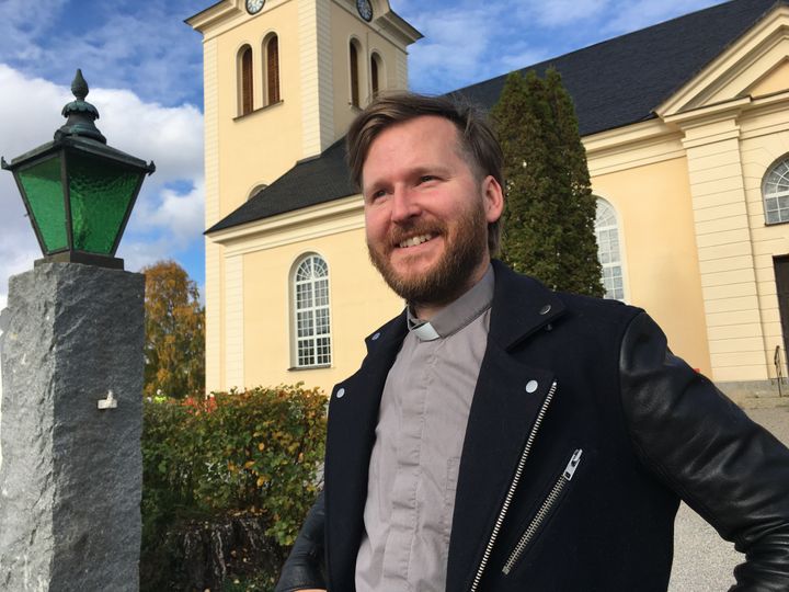 Jesper Watanen, ny kyrkoherde i Bräcke-Revsunds pastorat. Foto:Privat