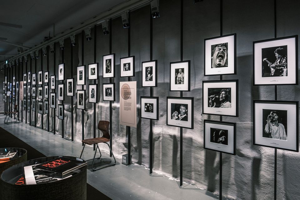 Del av utställningen Foto: Christer Landergren