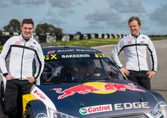 Andreas Bakkerud och Mattias Ekström, team EKS Audi Sport 2018
