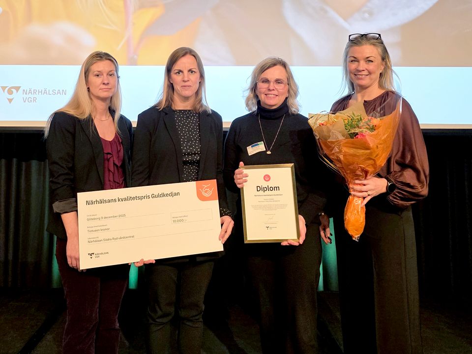Guldkedjan 2025_tredjepris_Närhälsan Södra Ryd vårdcentral