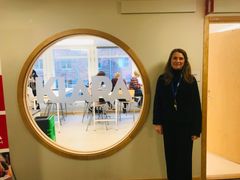 Linnea Lewrén är lärare på KLARA Södra och initiativtagare till påverkansprojektet som engagerat skolans elever.