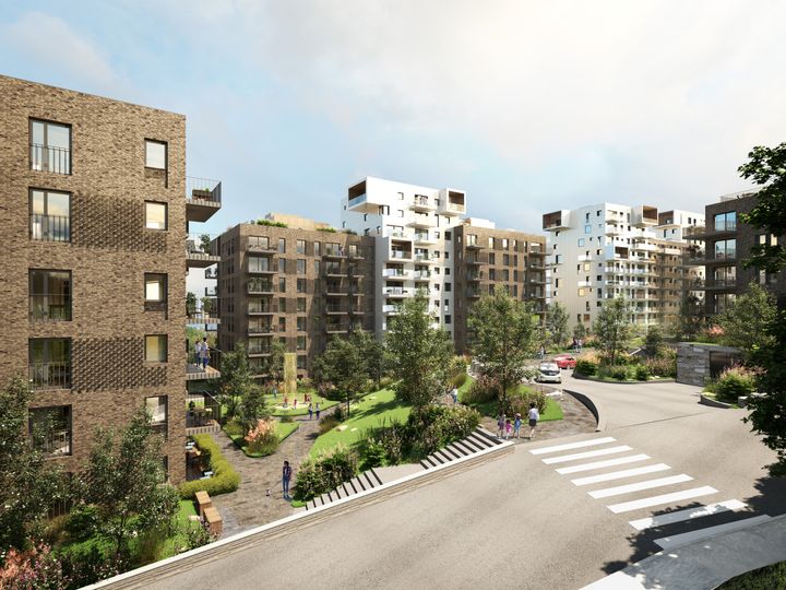 AF Gruppen har ingått ett avtal med OBOS Nye Hjem AS om byggnation av den tredje byggetappen i bostadsprojektet ”Røakollen” på Røa i Oslo.
