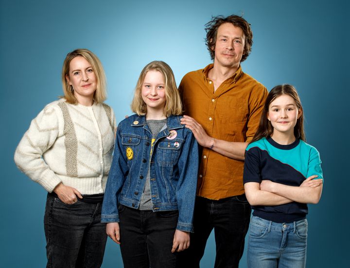Sanna Lenken, Sigrid Johnson, Oscar Töringe och Ellen Taure. Bild Johan Paulin