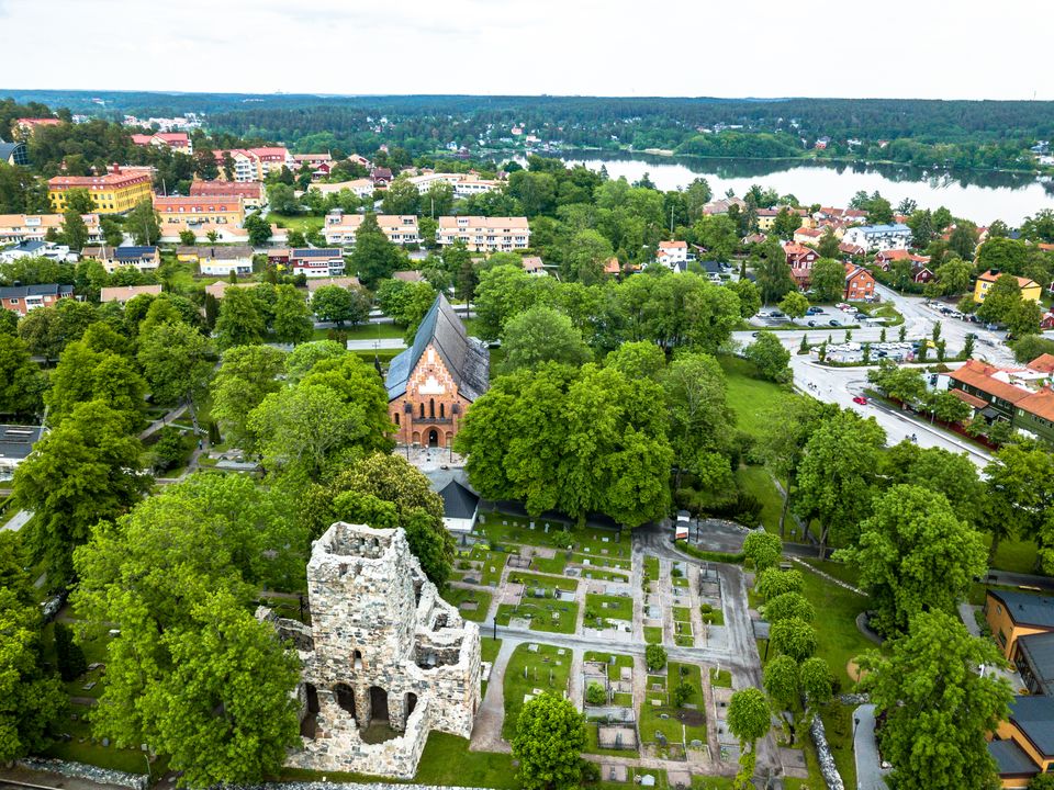 Sigtuna stad Mariakyrkan & S:t Olof Ruin