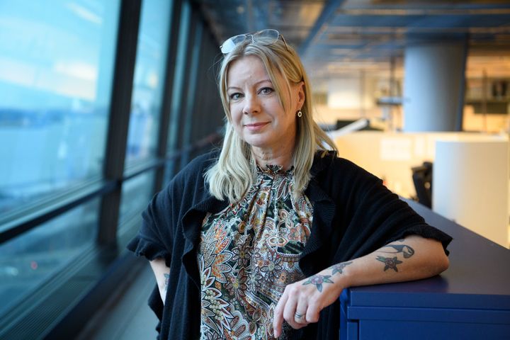 Rebecka Fogelmarck är ny chef för inrikesredaktionen på TT Nyhetsbyrån. Foto: Jessica Gow/TT