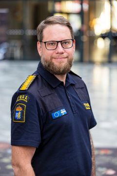 Martin Petersson, chef Tullverkets kontrollavdelning. Foto: Björn Dalin