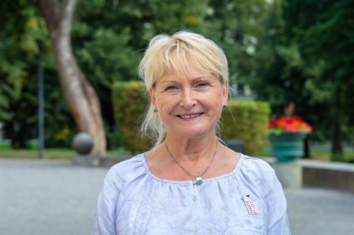 Elizabeth Johansson. Sakkunnig på Cancerfonden. Fotograf: Malin Norlén