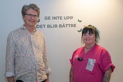 Veikko Pelto-Piri och Zandra Båth. Foto Maria Bergman