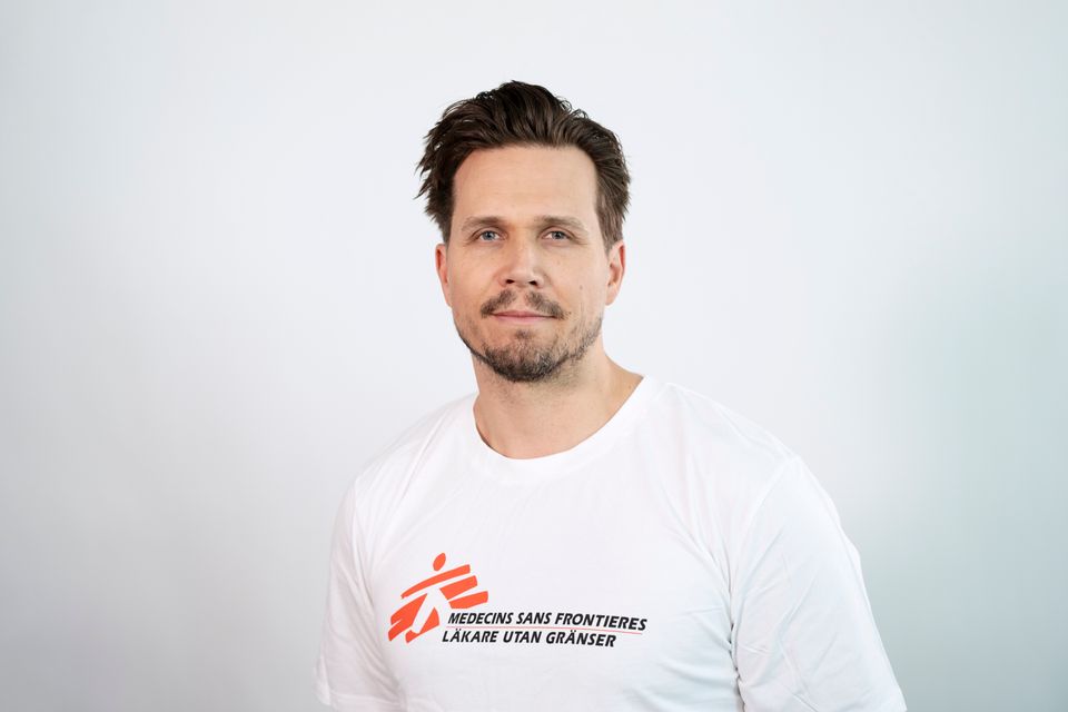 Jon Gunnarsson Ruthman, ordförande Läkare Utan Gränser Sverige