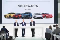 Volkswagen-koncernens nya plan presenterades i Wolfsburg den 12 mars.