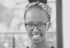 Inès Girihirwe, årets mottagare av Uppsala kommuns filmpris till Ingmar Bergmans minne.