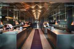 Restaurang Aira, skapad av arkitekt SIR/MSA Jonas Bohlin, är vinnare av Guldstolen 2020. Foto: Lasse Olsson