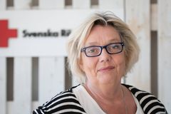 Anna Hägg-Sjöquist, ordförande för Svenska Röda Korset.