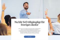 Nu tar Svenska Dagbladet ännu ett steg och låser upp SvD:s kvalitetsjournalistik, inklusive det historiska arkivet och SvD Morgonrapport, för elever i grundskola och gymnasium.