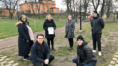 Det hyllade lärarlaget på Observatorielundens skola består av Elin Jeansson, Joakim Kindberg, Elsa Teklab, William Tappert, Leo Reinstein och Catrin Ribbhagen.