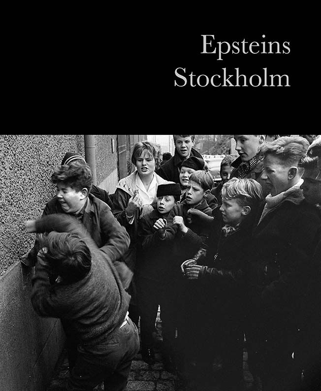 Omslag "Epsteins Stockholm". Form: Patric Leo