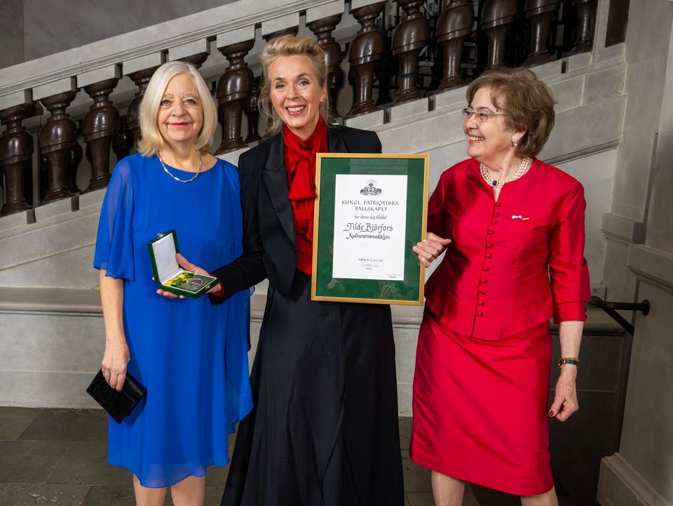 Karin Helander, Tilde Björfors och Christina von Arbin