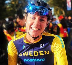Emila Fahlin, Sveriges bästa linjecyklist, kör SM.