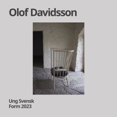 Olof Davidsson/ Spread, foto: pressbild Ung Svensk Form.