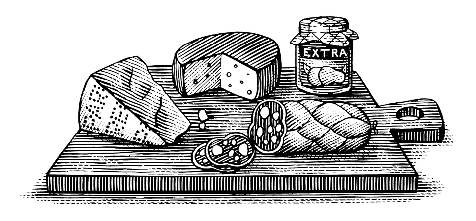 Bonchelli antipasti bricka