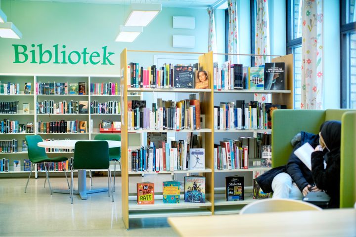 Sigtuna kommuns satsning på skolbibliotek har gett resultat, då det finns ett tydligt samband mellan att lära och läsa. Foto: Rosie Alm