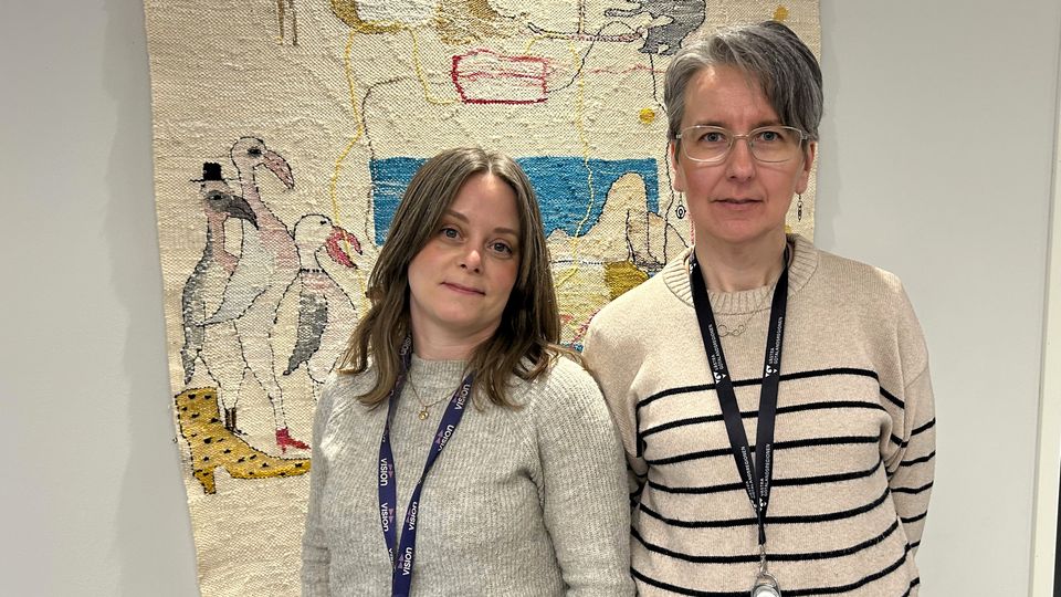 Foto Jessica och Karin