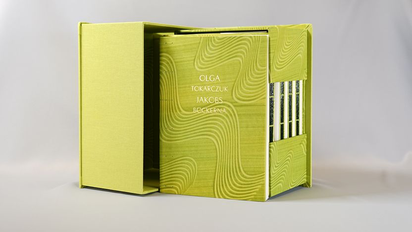 Vernissage av bokband för de fyra senaste årens litteraturpristagare