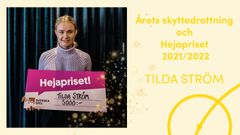 Tilda Ström Foto: Rasmus Abrahamsson/Villa Lidköping BK