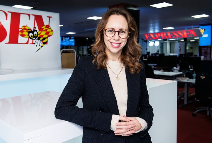Helena Trus ansluter till Expressens politik- och samhällsredaktion. Foto Olle Sporrong