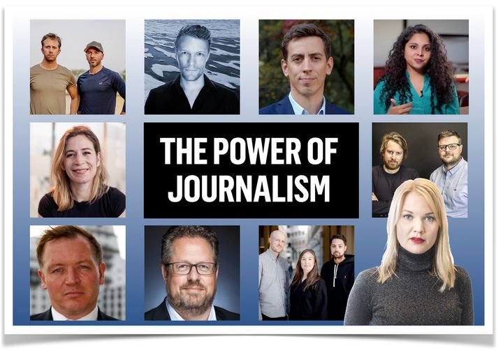 The Power of Journalism i Stockholm 23 maj.