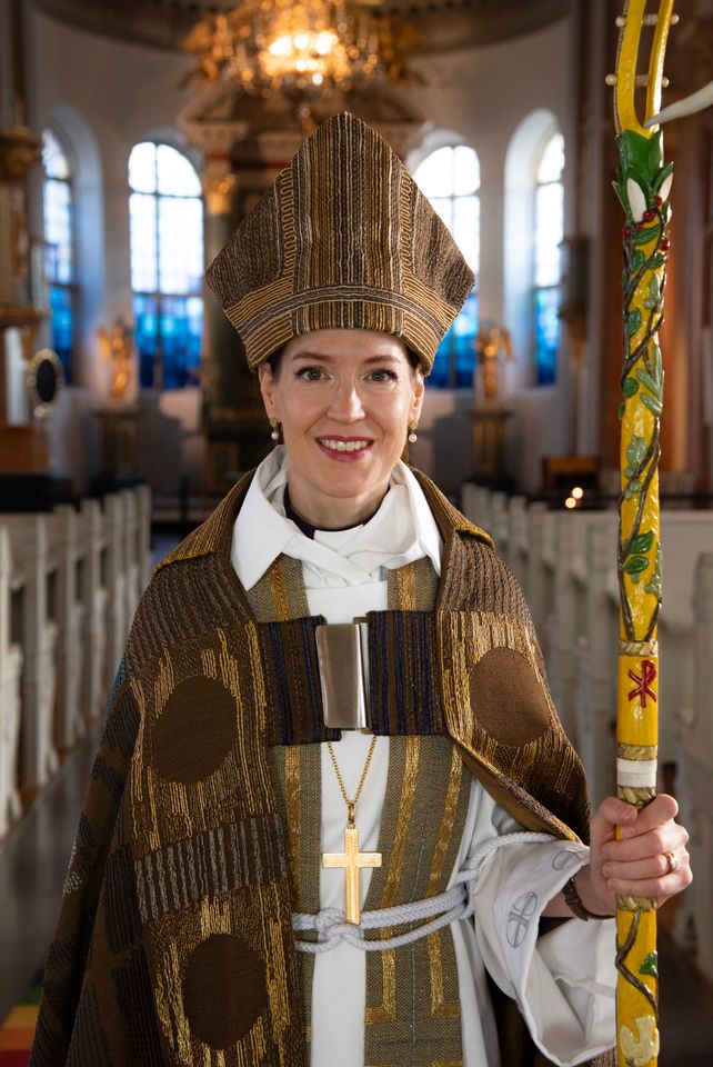 Teresia Boström i Härnösands domkyrka
