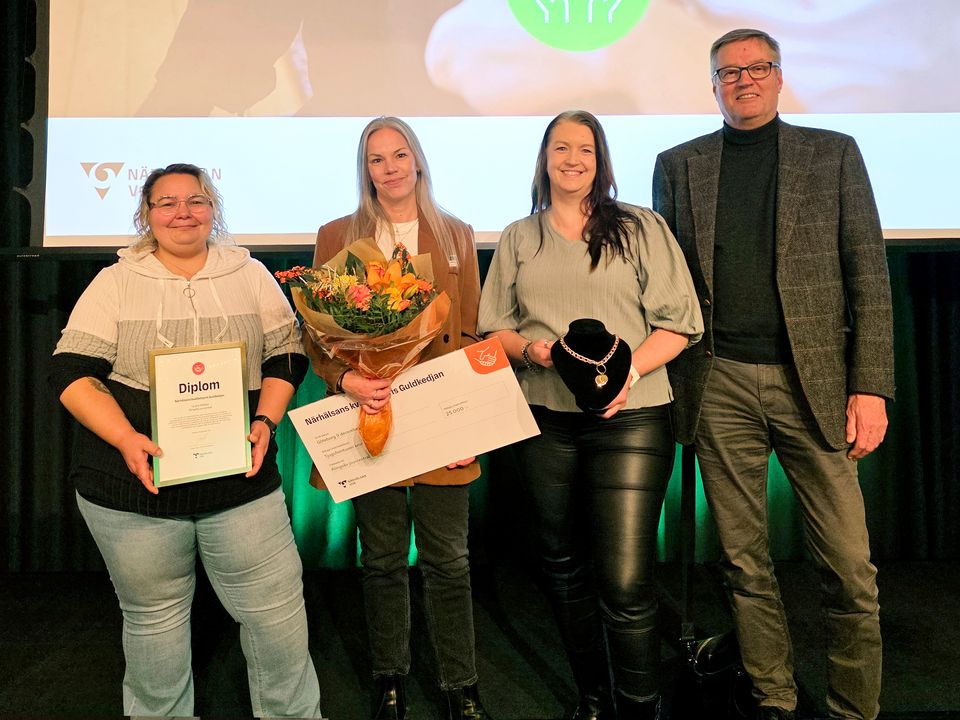 Guldkedjan 2025_ första pris _Närhälsan Alingsås Jourcentral