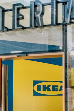 IKEA ligger på fyra våningar i Gallerian.