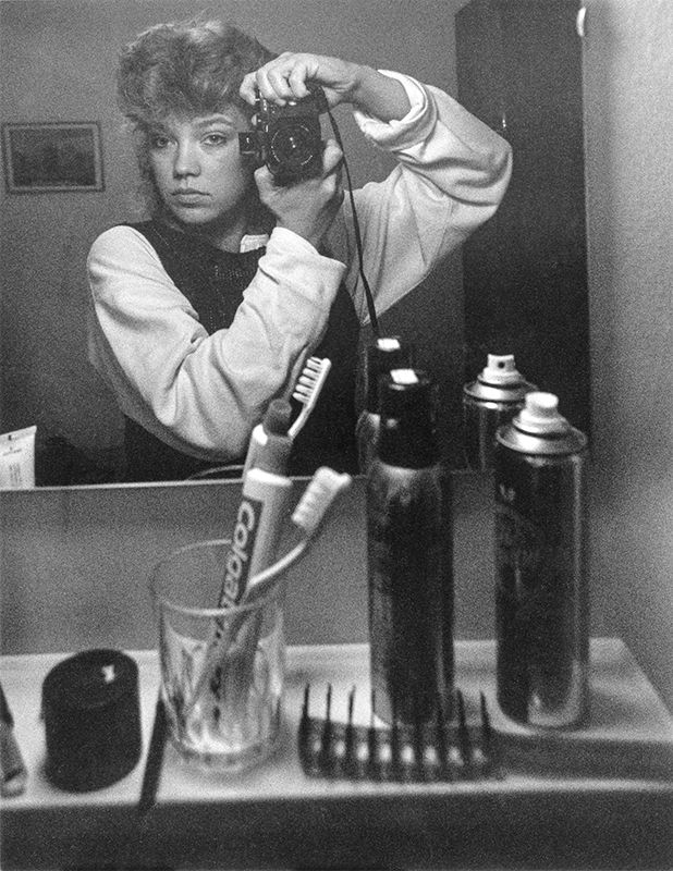 Elisabet Ohlson Självporträtt 1984