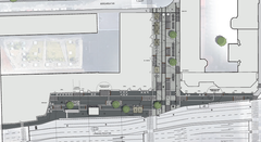 Hornstull, projektområdet. Bild: Nivå Landskapsarkitektur.