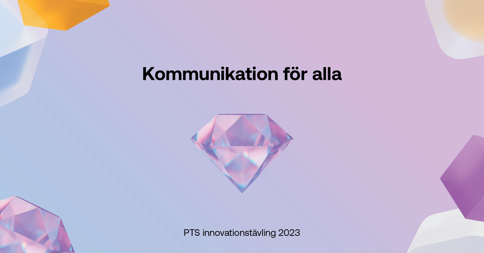 Innovationstävling 2023: PTS söker idéer som underlättar kommunikation mellan människor.